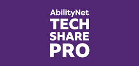 AbilityNet TechShare Pro logo